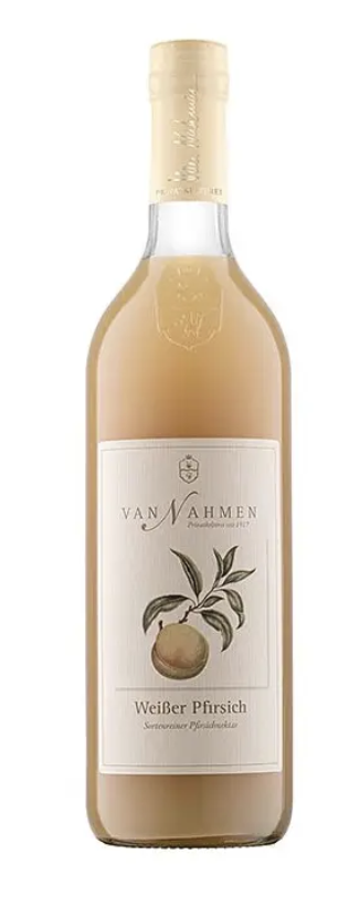 Нектар Van Nahmen Білий персик 0.75 л скло